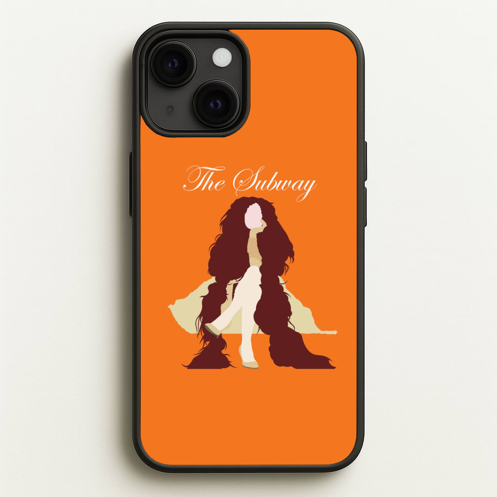 Subway Orange iPhone 13 Mini Case