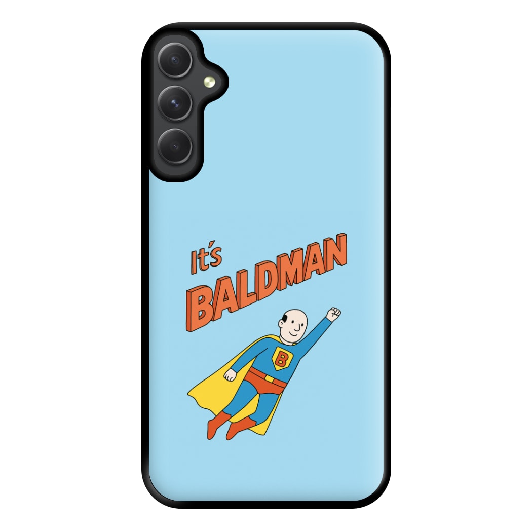 It's Baldman - Father's Day Galaxy A34 Case