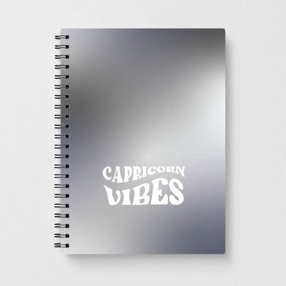 Capricorn Vibes Gradient Zodiac Notebook