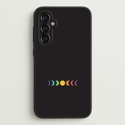 Band Moon Cycle Galaxy A14 Case