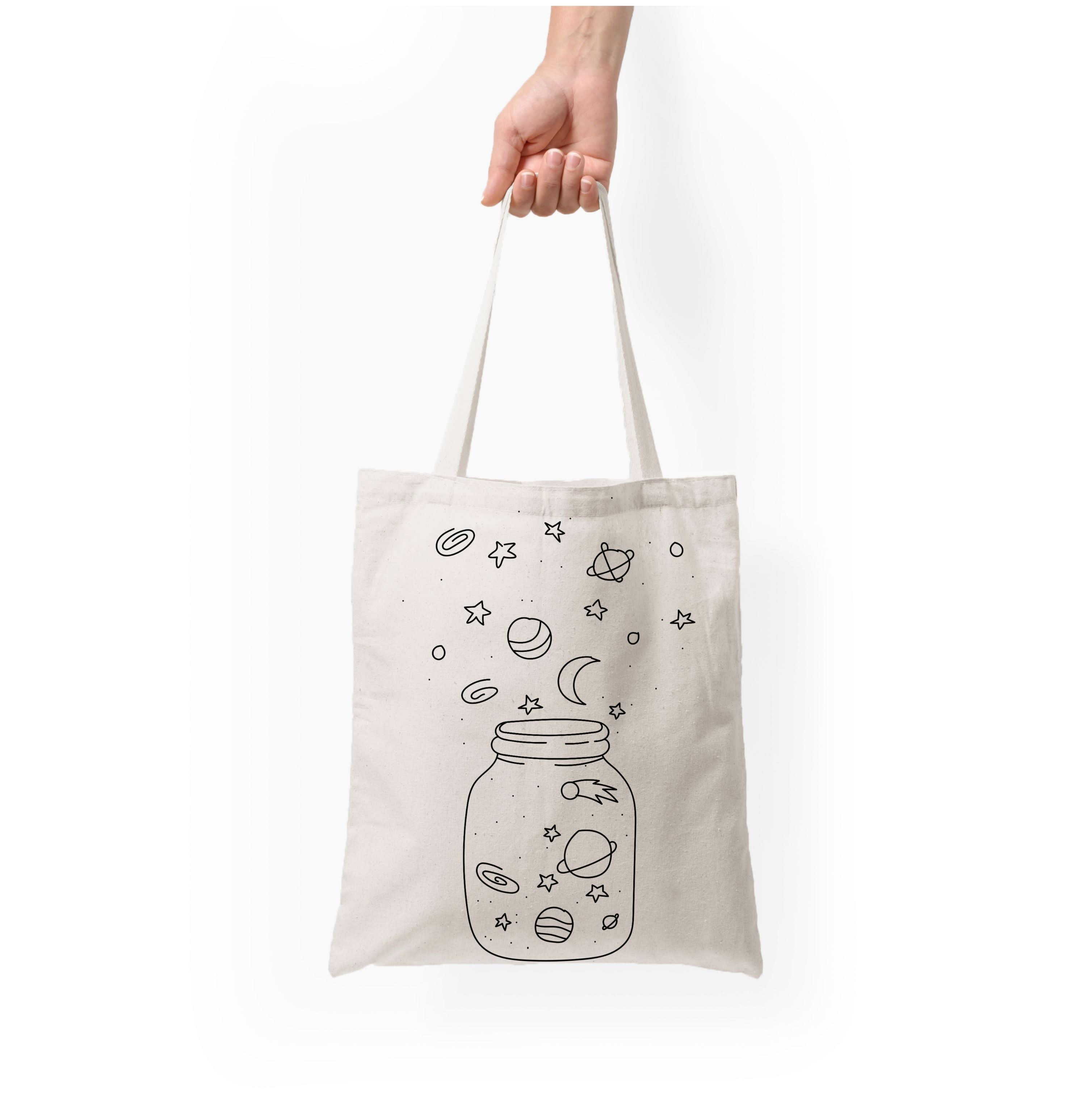 Space Jar Tote Bag
