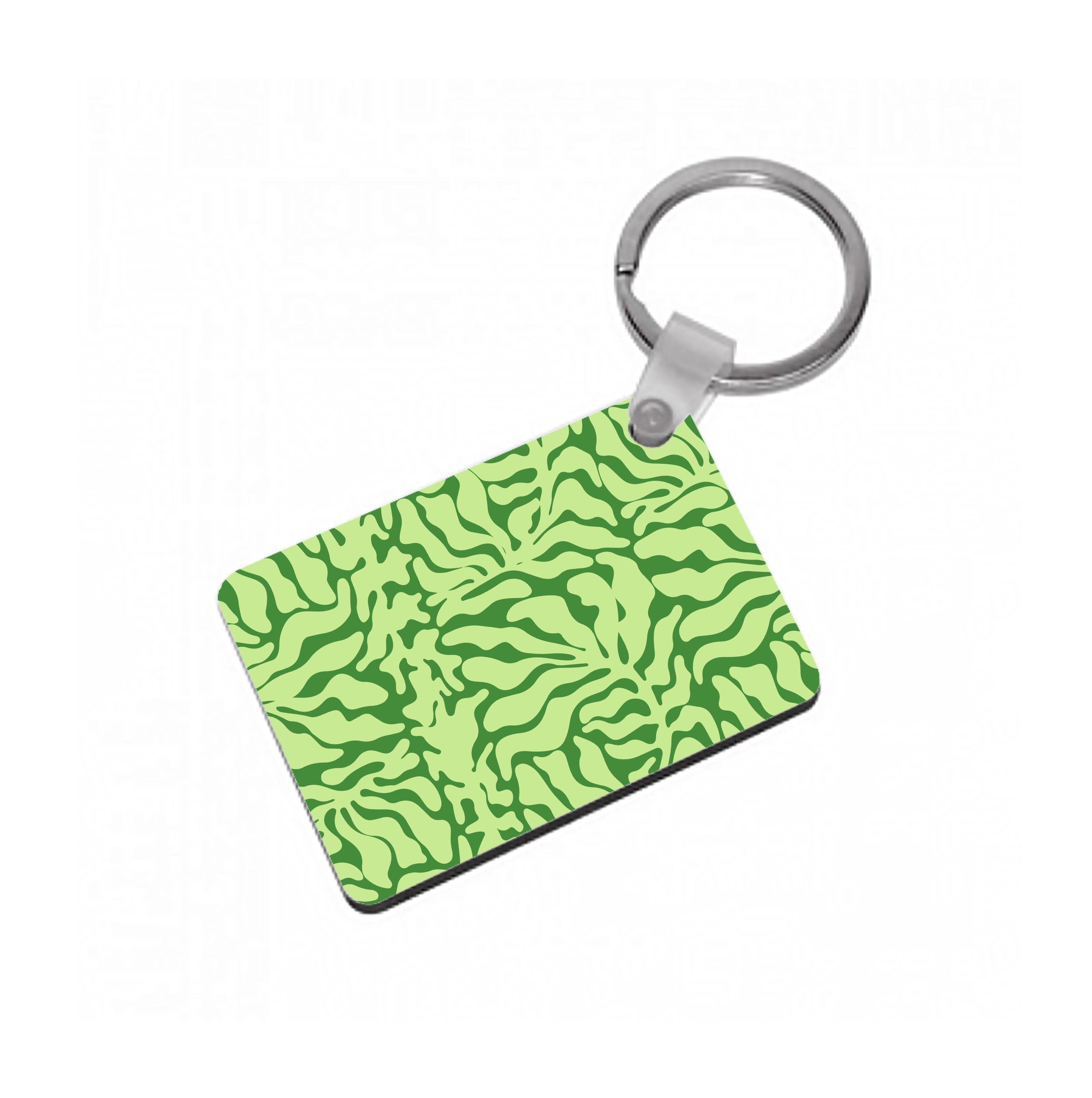 Light Green Leaf - Foliage Keyring