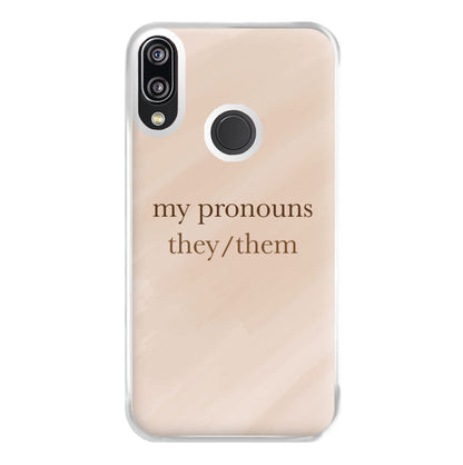 They & Them - Pronouns Phone Case