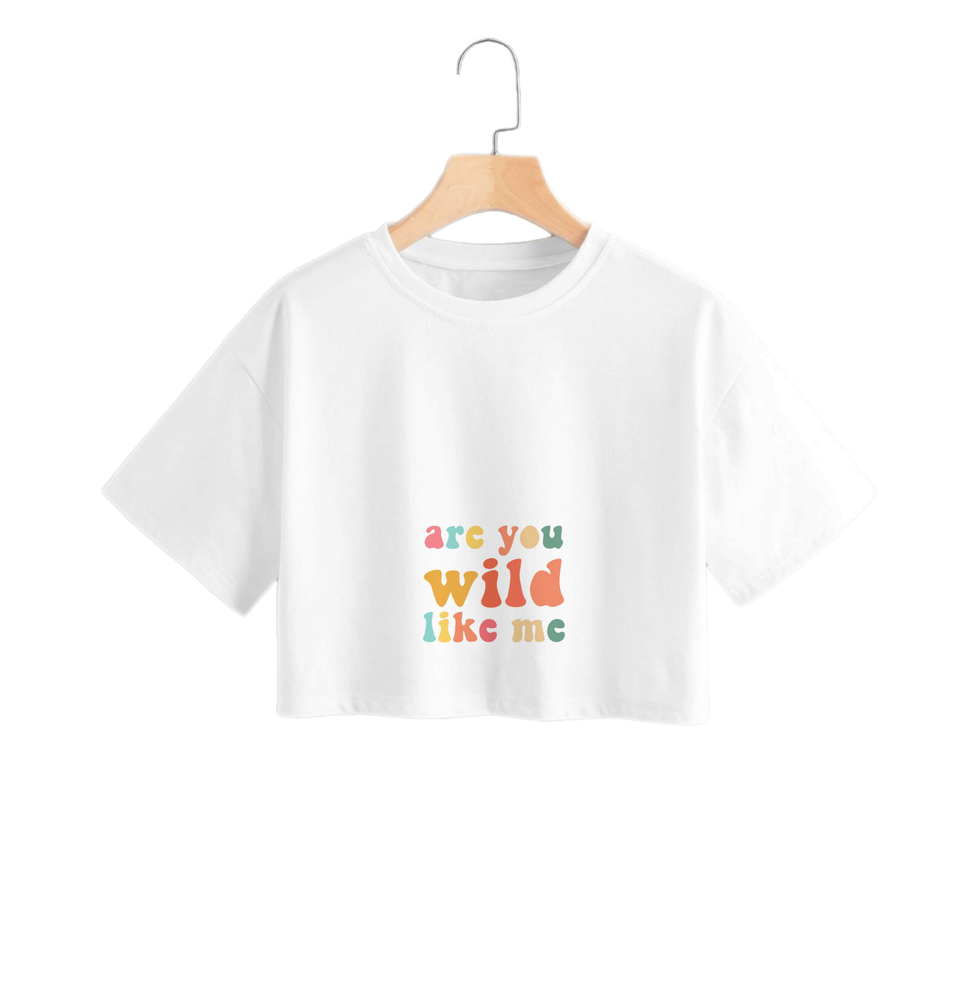 Are You Wild - Wolf Alice Crop Top