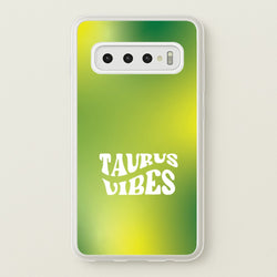 Taurus Vibes Gradient Zodiac Galaxy S10 Plus Case
