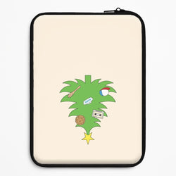 Upside Down Christmas Tree Universal Laptop Sleeve