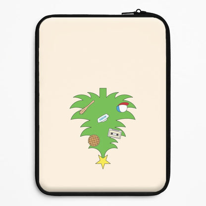 Upside Down Christmas Tree Universal Laptop Sleeve