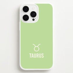 Taurus Pastel Zodiac iPhone 13 Pro Case