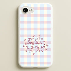 Dreamy Plaid iPhone 16e Case