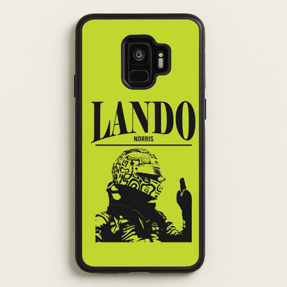 Lando Black And Green  Galaxy S9 Case