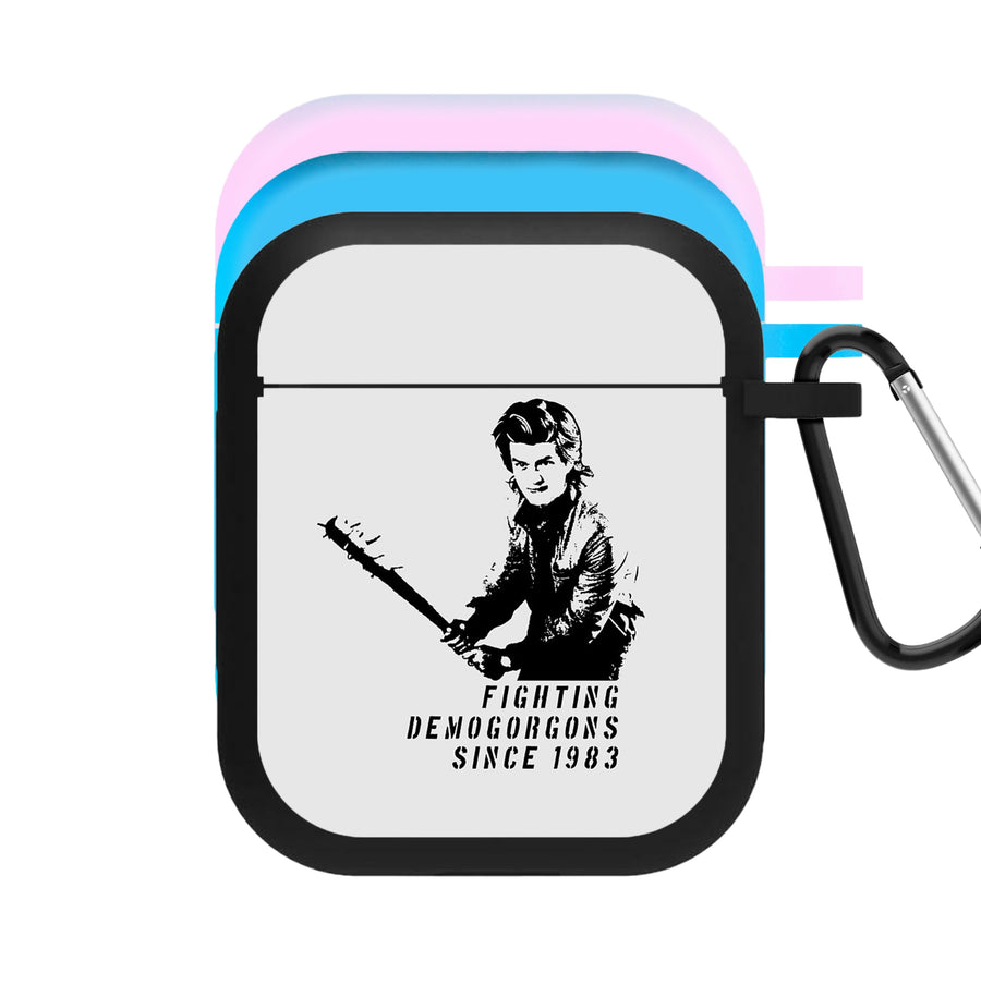 Fighting Demogorgons Since 1983 - Stranger Things AirPods Case