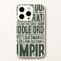 Cricket Wordscape iPhone 15 Pro Max Case