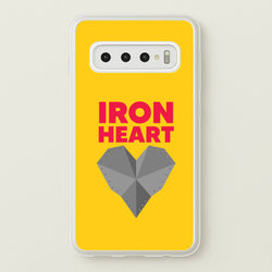 Metal Heart Galaxy S10 Case