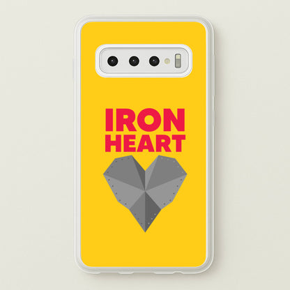 Metal Heart Galaxy S10 Case
