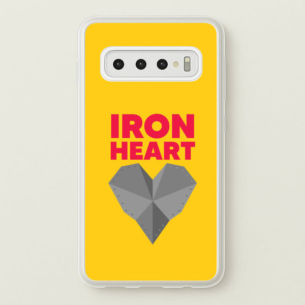 Metal Heart Galaxy S10 Case