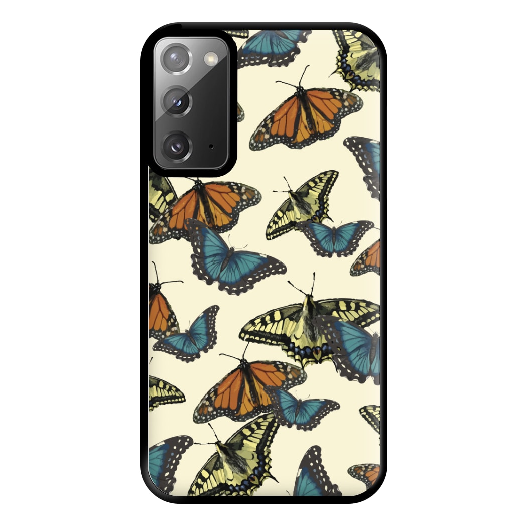 Butterfly Assortment Pattern Galaxy Note 20 Ultra Case