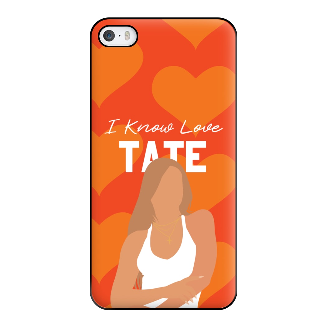 I Know Love Pattern iPhone 5 / 5s / SE 2016 Case