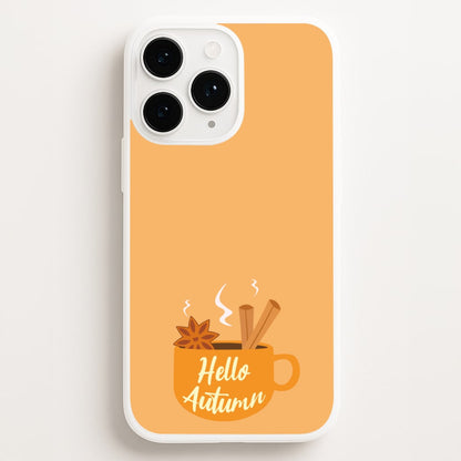 Hello Autumn Phone Case for iPhone, Samsung Galaxy and Google Pixel