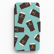 Stout Pint Pattern Flip / Wallet Phone Case 1
