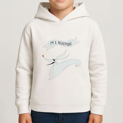 Stripey I'm A Nightmare Boys Hoodie