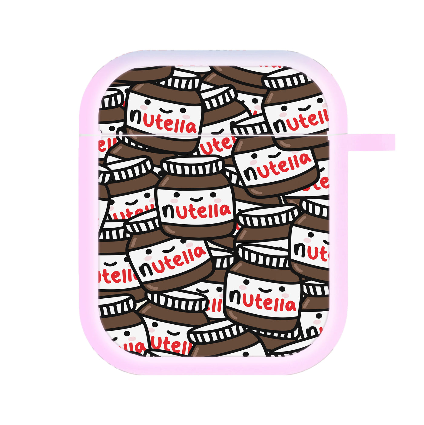 Cute Nutella Pattern AirPods Case