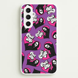 Call Me Heart Pattern Galaxy S23FE Case
