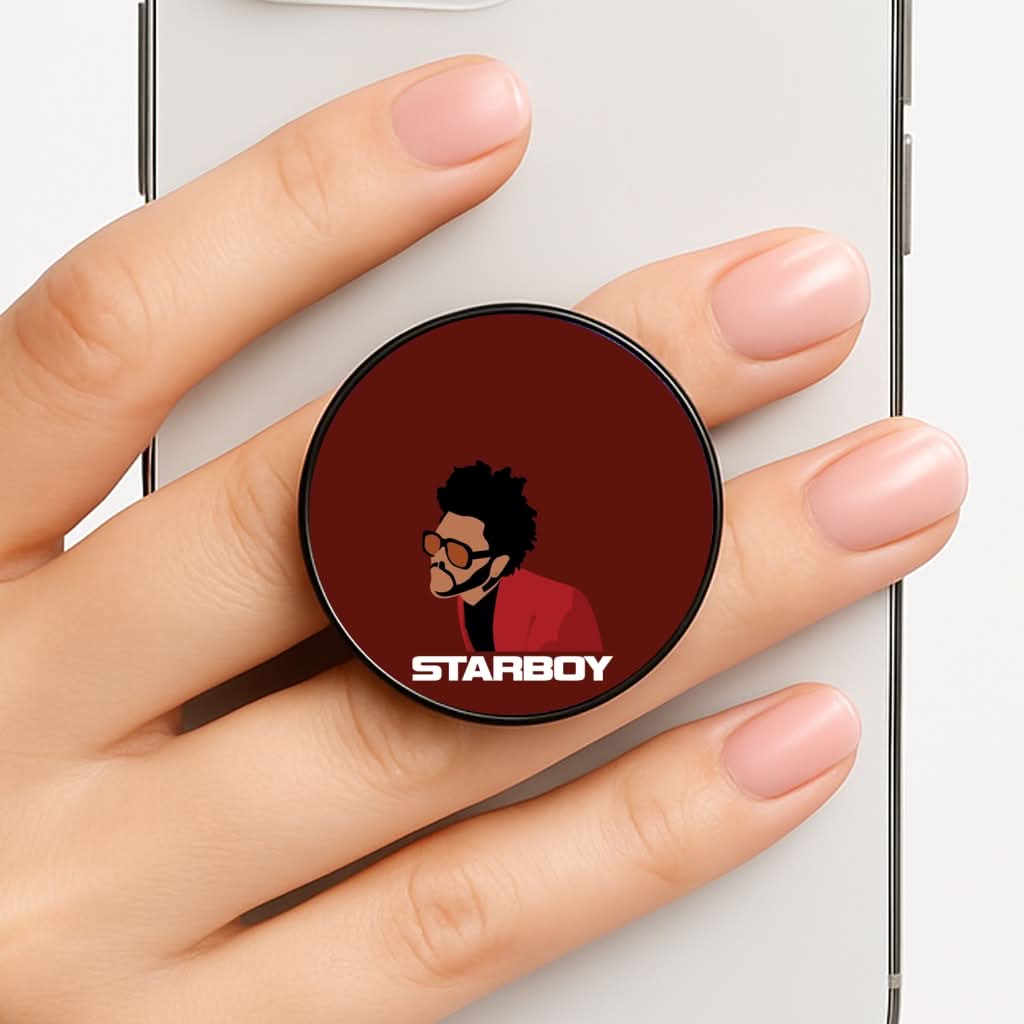 Starboy Singer Title Phone Grip