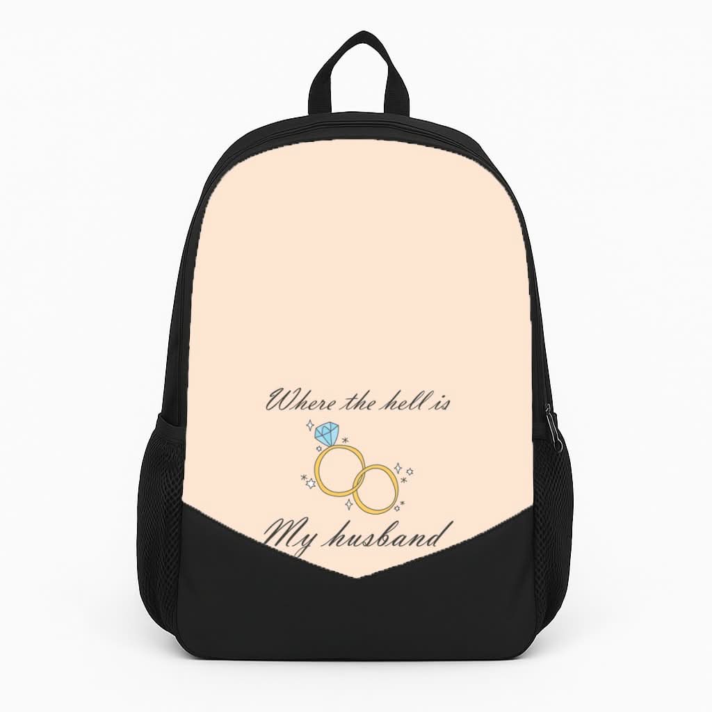 WTHIMH Cartoon Rings Backpack