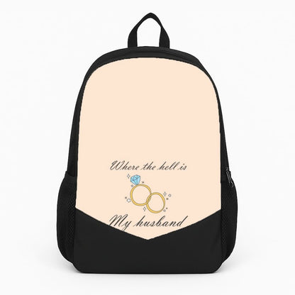 WTHIMH Cartoon Rings Backpack