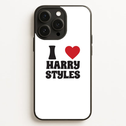 I Love Harry Phone Case for iPhone, Samsung Galaxy and Google Pixel