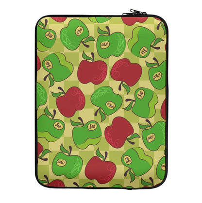 Artsy Apples Pattern Laptop Sleeve