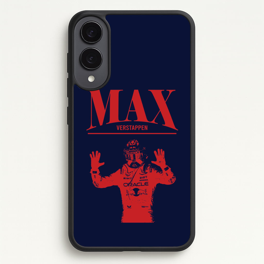 Max Blue And Red Galaxy S25 Edge Case