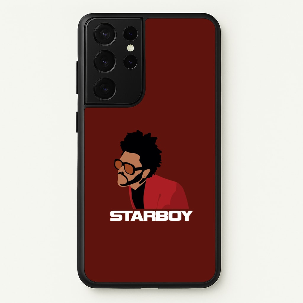 Starboy Singer Title Galaxy S21 Ultra Case