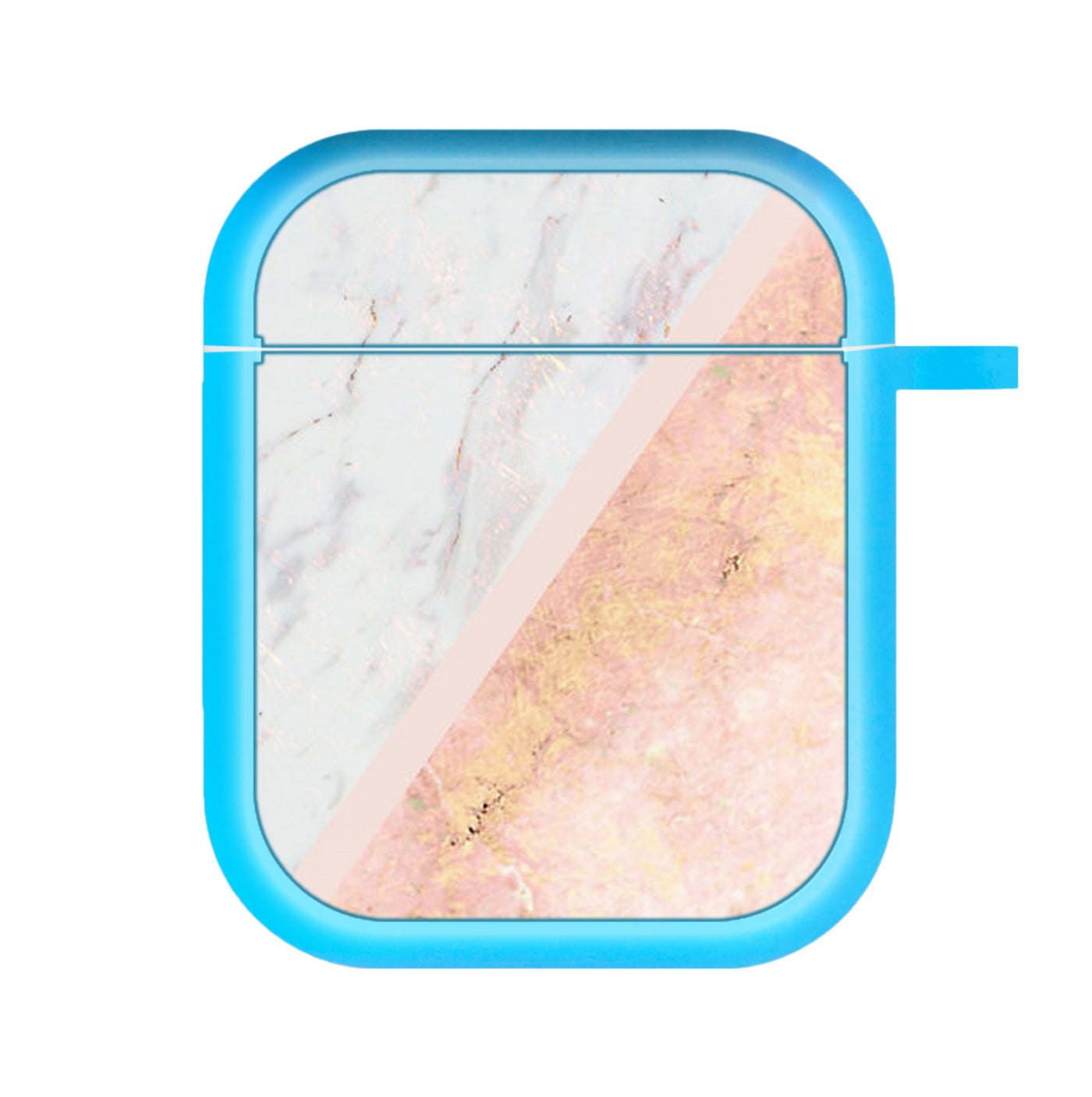 Marble and Rose Gold AirPods Case