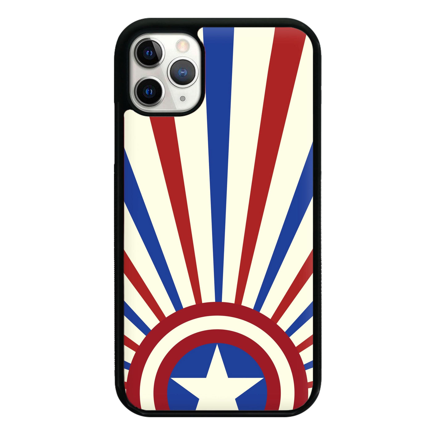 Shield And Stripes Phone Case