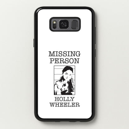 Missing Person Holly Galaxy S8 Plus Case
