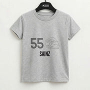 Sainz Helmet 2026 Kids T-Shirt 2