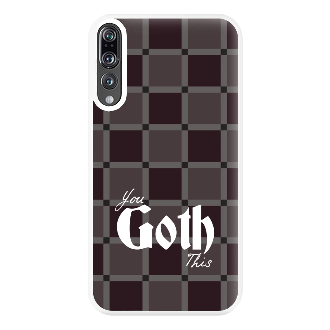 You Goth This Tartan Huawei P20 Pro Case