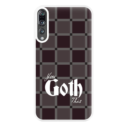 You Goth This Tartan Huawei P20 Pro Case