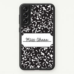 Personalised School Notebook Galaxy S22 Plus Case