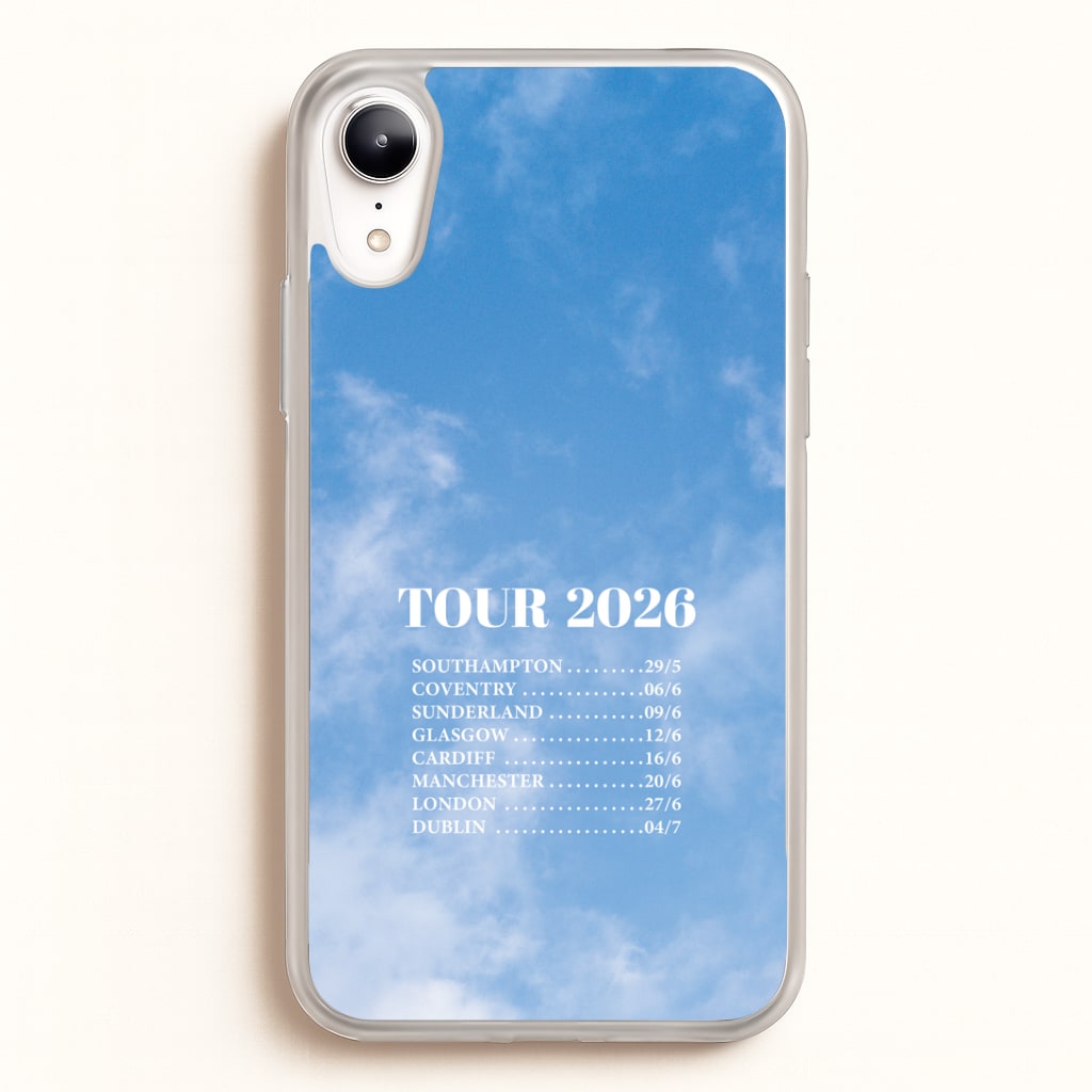 Band Tour 2026 iPhone XR Case
