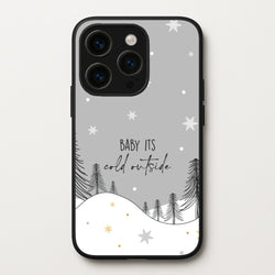 Baby It's Cold Outisde Landscape iPhone 15 Pro Case