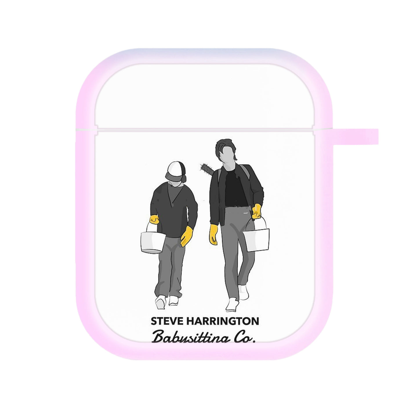 Steve Harrington Babysitting Co - Stranger Things AirPods Case