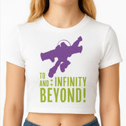 Infinity And Beyond Crop top 2