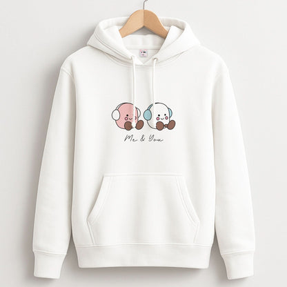 Cute Christmas Marshmellow Plushies Unisex Hoodie