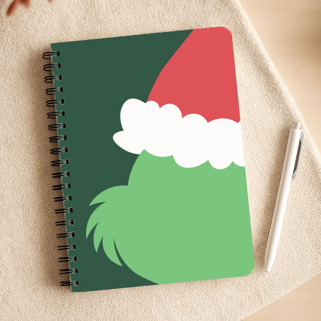 Green Creature Faceless Notepad