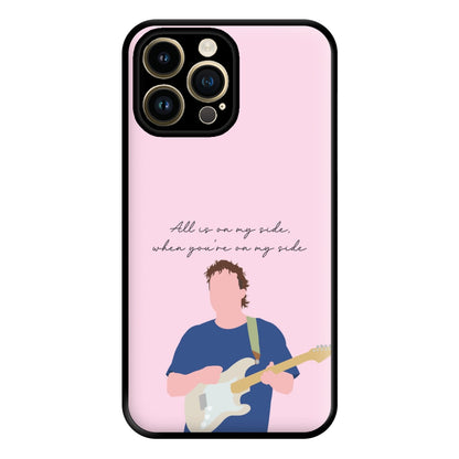 All Is On My Side Pink iPhone 14 Pro Case