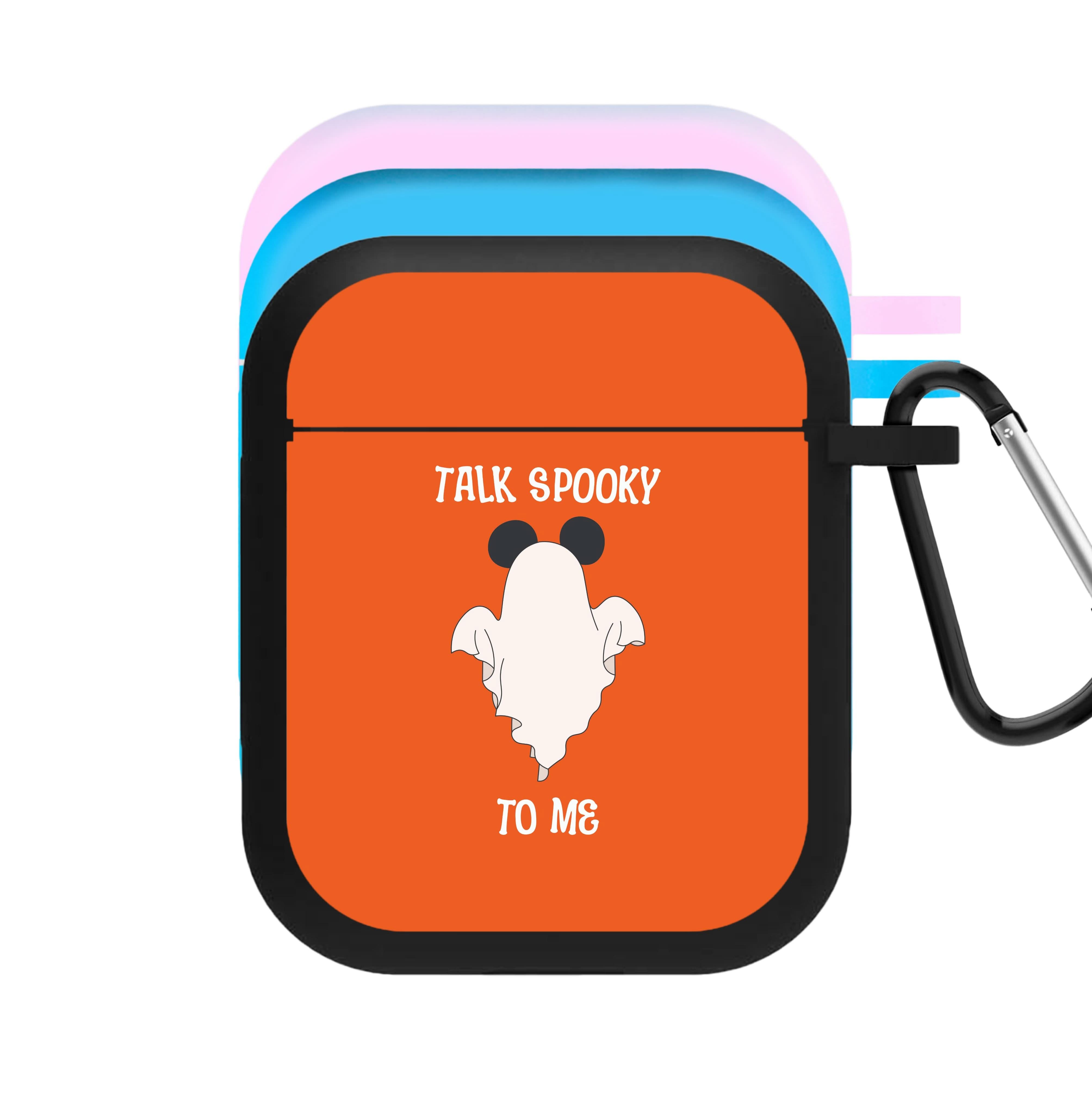 Talk Spooky To Me Mouse Ghost AirPods Case