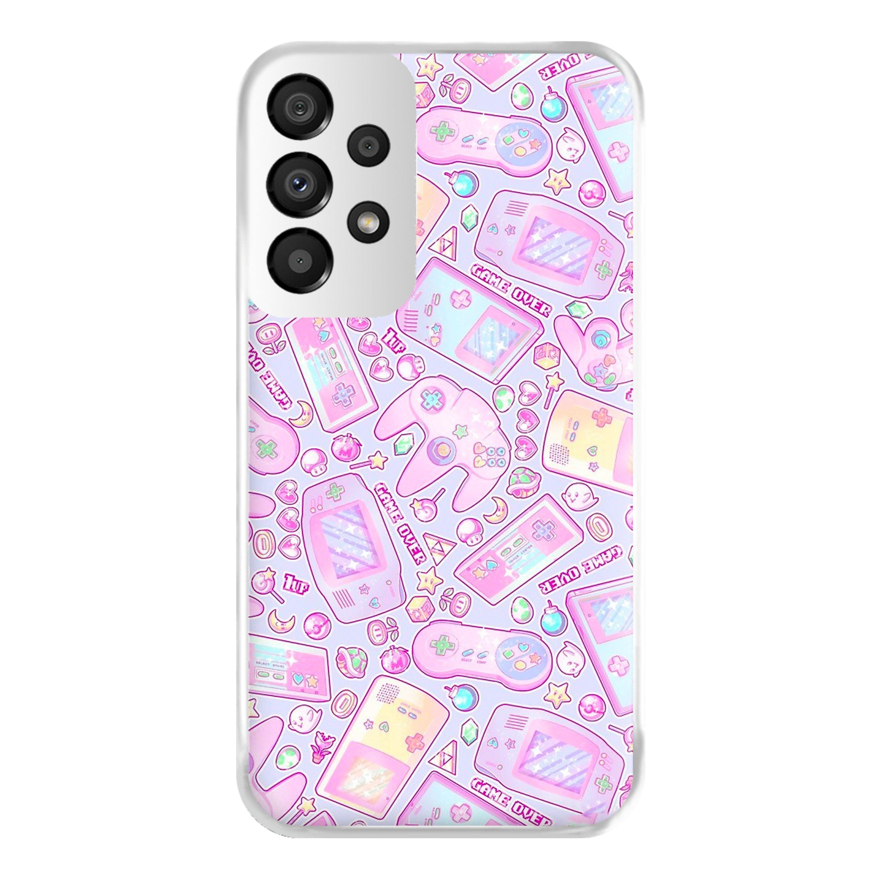 Power Up, Gaming Pattern Phone Case