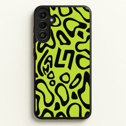Norris Helmet Pattern Galaxy A34 Case